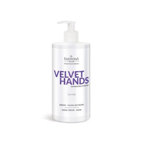 Farmona velvet hands kremo-maska do dłoni 500 ml