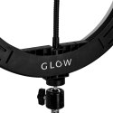 GLOW lampa pierścieniowa ring 13" RGB bsc ze statywem 10W