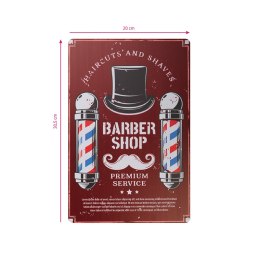 Tablica ozdobna barber B030